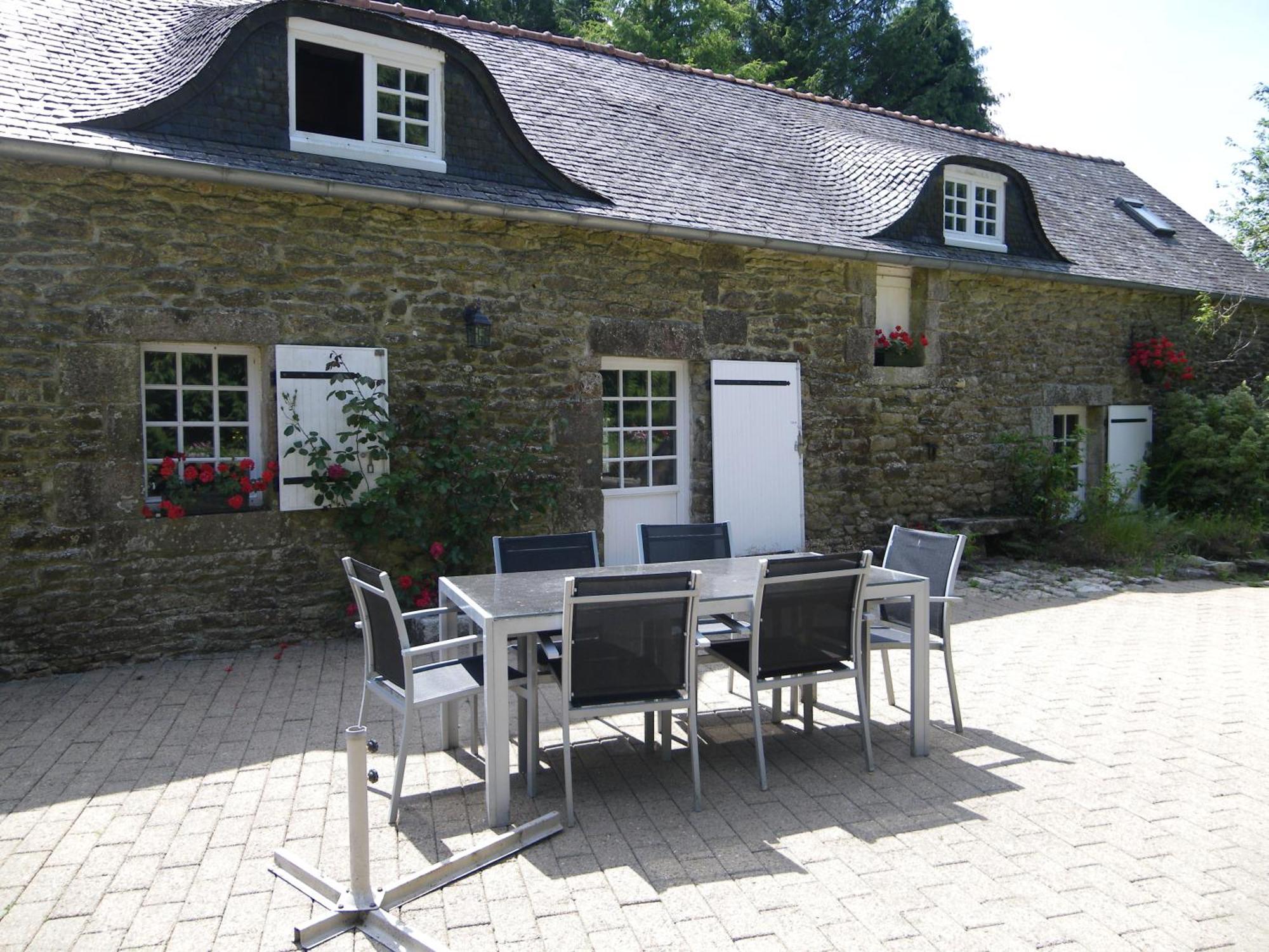 Moulin De Kerstrat Villa Brennilis Eksteriør billede