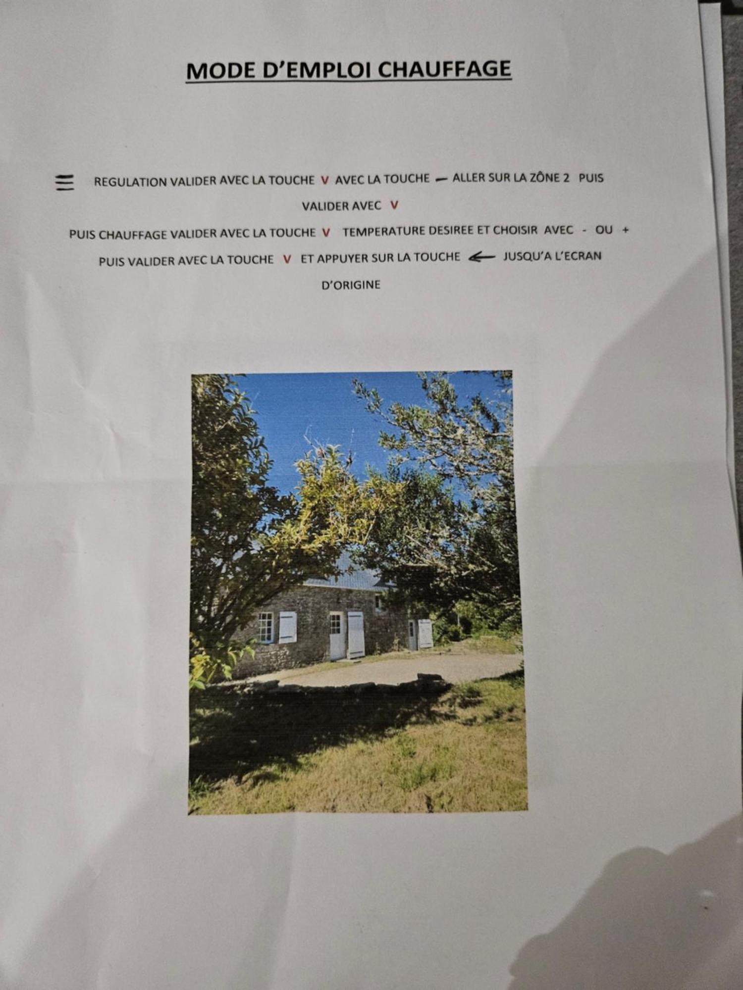 Moulin De Kerstrat Villa Brennilis Eksteriør billede